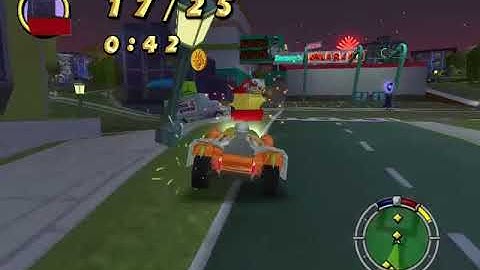 The Simpsons Hit & Run "Set To Kill" Mission *How to Win*
