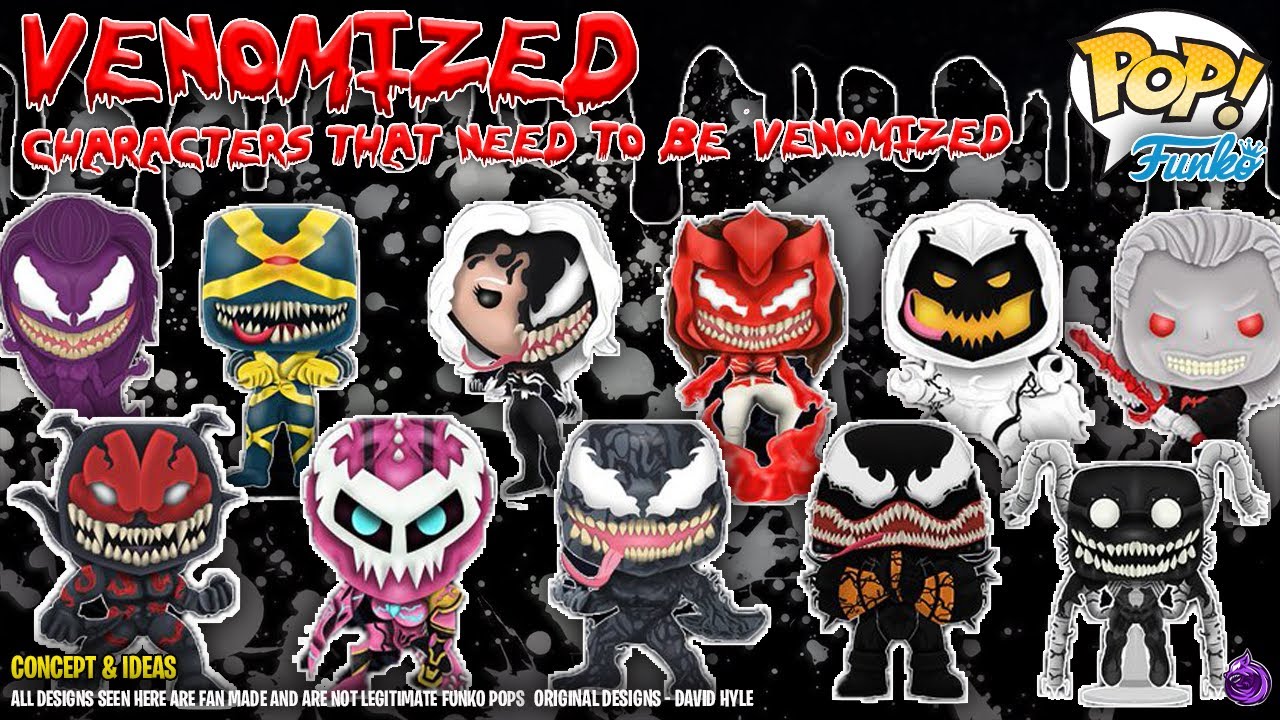 Our Venomized Funko Pop Set! - YouTube