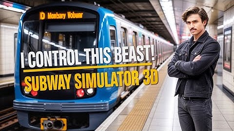 My First Day as a Metro Train Driver😱 (Subway Simulator 3D) #gameplay #gaming #train #simulatorgames