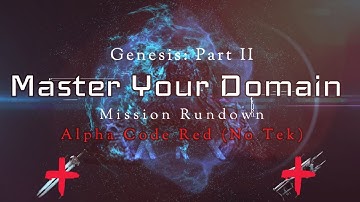 Code Red Mission Alpha Walk-Thru | Solo - No Tek