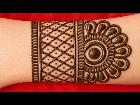 Easy & Elegant Mehndi Design | Simple Henna Tutorial for Every Festival | New Mehandi ka Designs