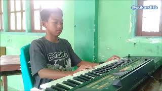Man Ana Versi Piano | Eksa Febri Saputra | Santri Ponpes Nurul Ma'arif Sintang
