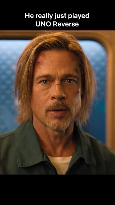 Brad Pitt’s INSANE Uno Reverse Moment 🤯🔥#BulletTrain