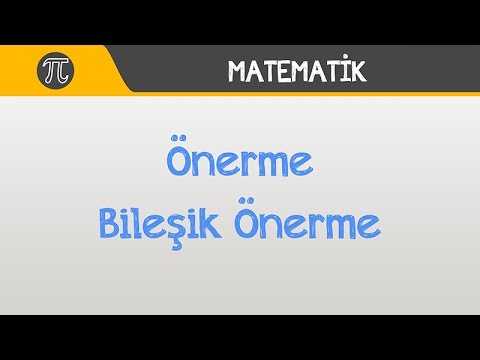 MANTIK, Önerme - Bileşik Önerme