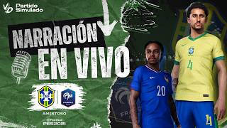 🔴 Brasil vs Francia EN VIVO 🏆 Mundial 2026 Amistoso