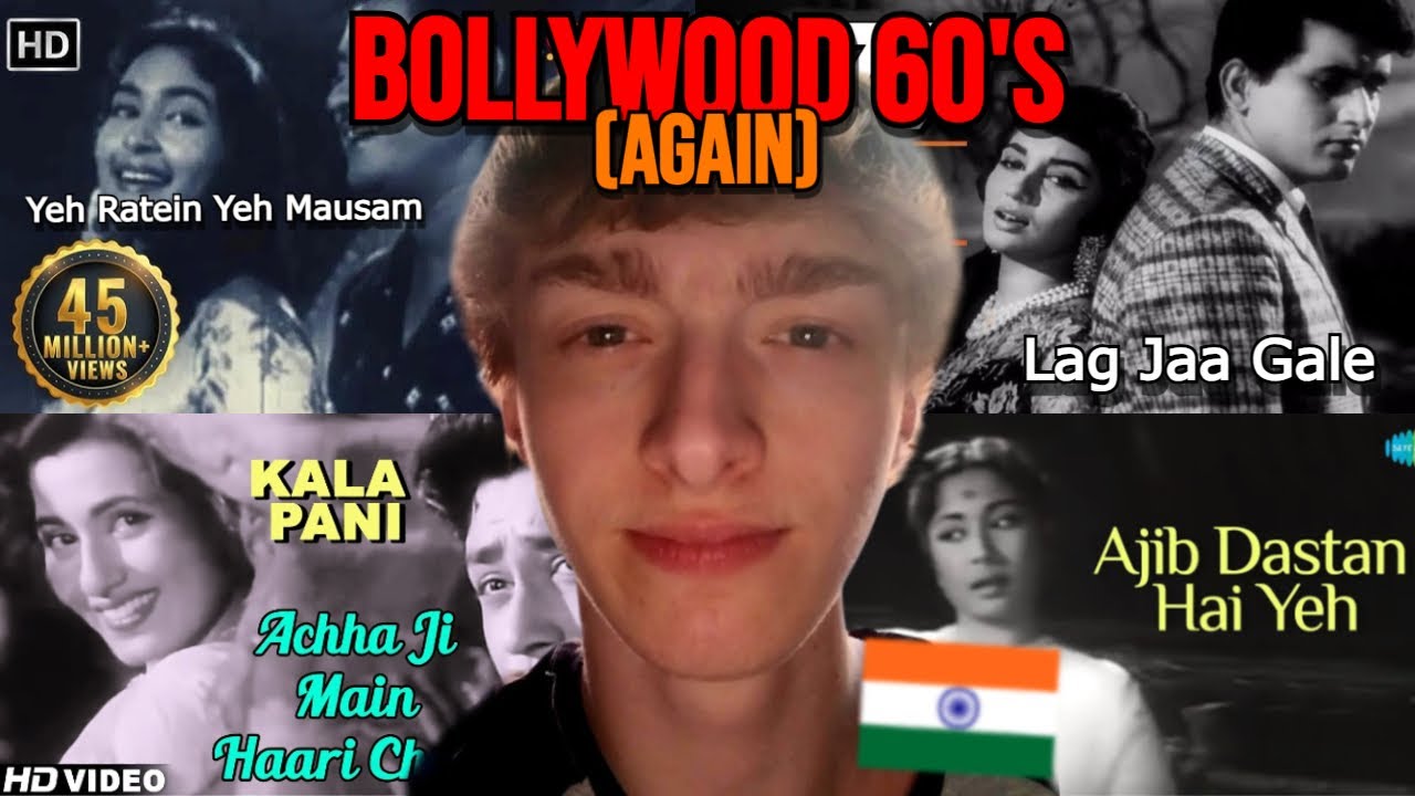 These 60s Bollywood Songs Gave Me GOOSEBUMPS 🇮🇳 | Belgian Reacts to Lag Ja Gale, Yeh Raaten & More