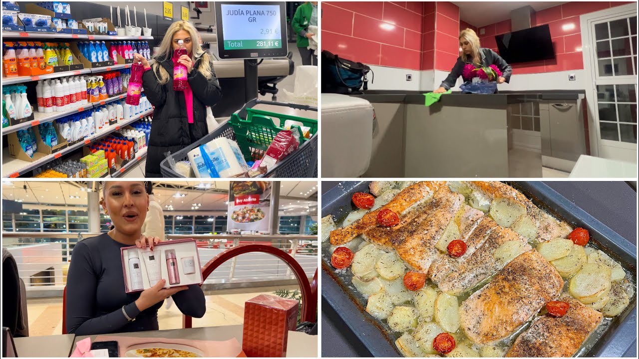 LIMPIEZA, COMPRA EN MERCADONA, RECETAS Y AMIGO INVISIBLE | MARÍA PARIS