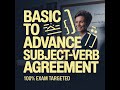 Part-4 Subject-Verb Agreement Rules & Common Errors | English Grammar for SSC CGL, CHSL, CPO, Bank