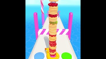 Pancake Run MAX LEVELS Gameplay - All Levels Android iOS