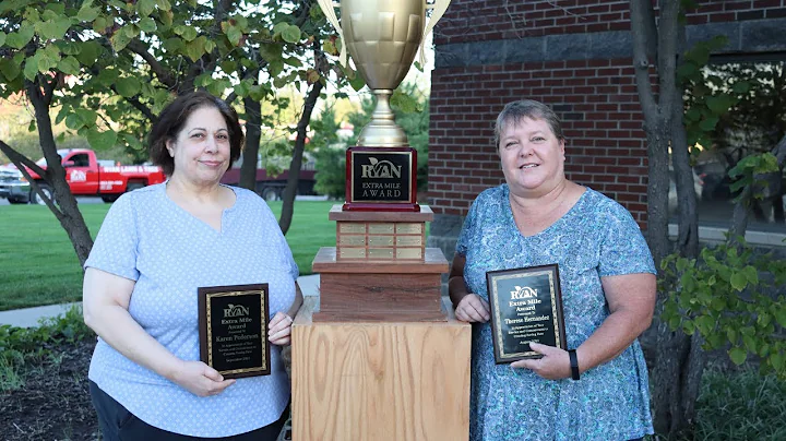 Extra Mile Award Winners - Therese Hernandez & Kar...