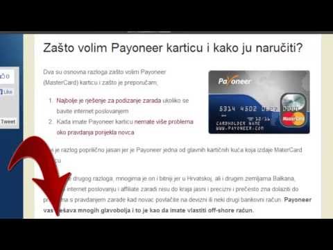 Payoneer kartica - kako ju naručiti i dobiti $25 bonusa