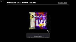 WNBA Run it Back 2008 - Pack Opening - NBA Top Shot
