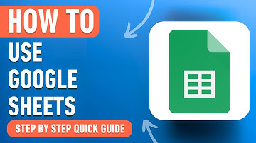 How to Use Google Sheets - For Beginners (Easy Tutorial)