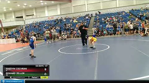 10U Boys 67 Haedyn Cochran IN Vs Edward Zeller OH