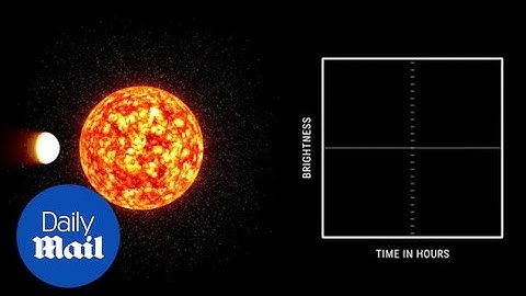 Kepler space telescope measures dip in star’s brightness - Daily Mail