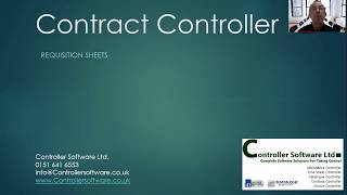 Contract Controller: Requisitions Sheets Overview