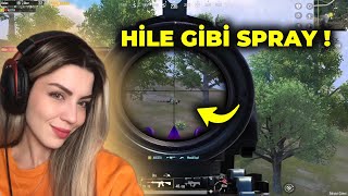 NEFESİNİZİ TUTACAĞINIZ O MAÇ! HİLE GİBİ SPRAY! ONE MAN SQUAD PUBG MOBİLE