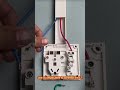 5 Hole Socket with Switch Wiring | Easy Electrical Connection ⚡   #WiringConnection#Shorts