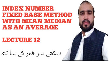Fixed base method with mean and median as an average