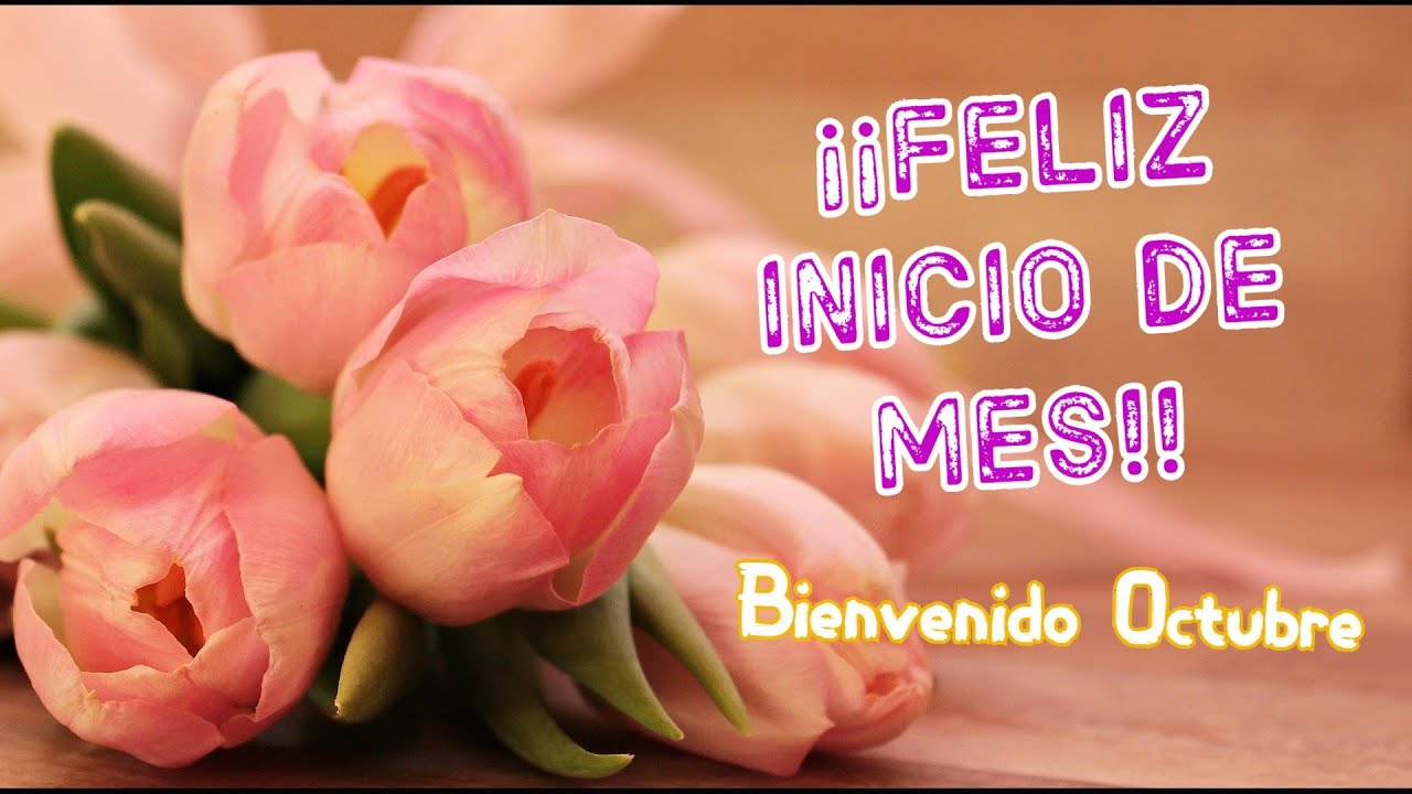 😄Feliz inicio de Mes //🌷 Bienvenido Mes de OCTUBRE 💗 - YouTube