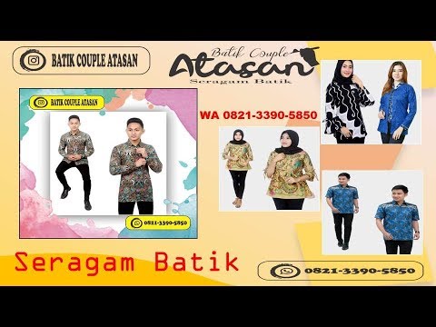  Baju  Batik Gamis Couple Grosir  Baju  Batik Cirebon  Murah 