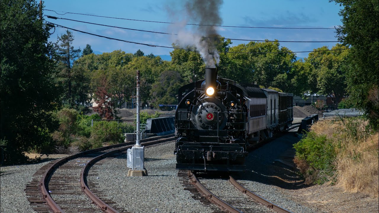 Clover Valley Lumber CO. 4 at NCRY feat. UP 1989 at the end!