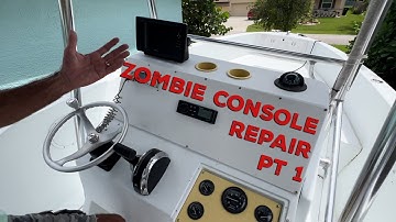 Boat Console Restoration Begins! Fiberglass Repair on Bert’s Project (Part 1)