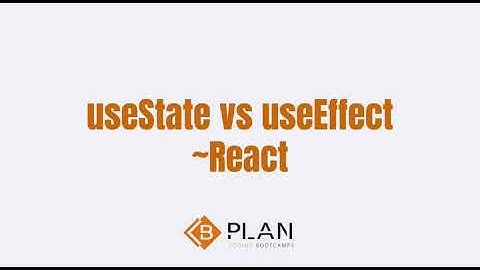 11. useState vs useEffect: React Hooks Explained!