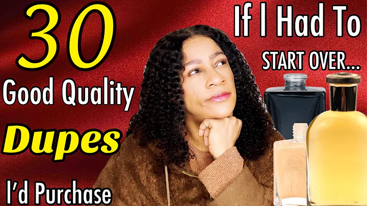 30 Clones ld Re-Purchase lf I Had To Start My Perfume Collection From Scratch