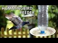 Hummingbird Feeder DIY - How to make Bird Water Feeder at Home Hummingbird Feeder DIY - How to make Bird Water Feeder at Home