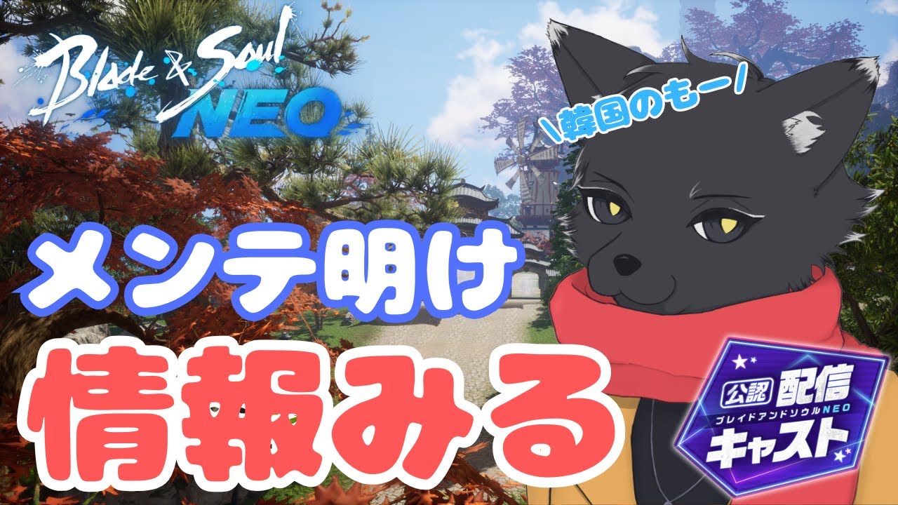 ダンジョン回るぞー【ブレイドアンドソウルNEO】