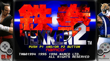 Tekken 2 PS1 - Intro / Attract Mode