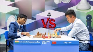 Tata Steel Chess: Praggnanandhaa takes slender lead