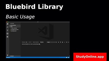 Bluebird Javascript Library  1   basic usage