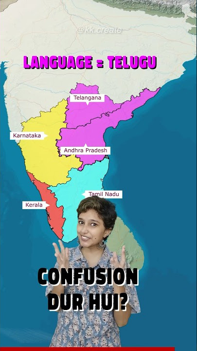 South Indian languages are confusing? 🤔 #tamil #malayalam #kannada #telugu #shortsindia