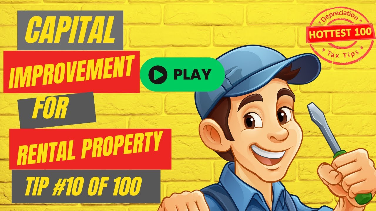 Capital Improvement for Rental Property - YouTube
