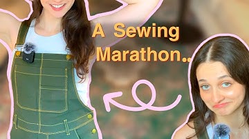 My TOUGHEST Project Yet... Sewing Overalls