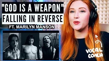Vocal Coach Reaction/Analysis of Falling in Reverse "God is a Weapon" | the storytelling is insane
