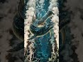 Travel Insurance Nightmare Leviathan Rises from the Deep Carrying an Ancient Temple Column #alien