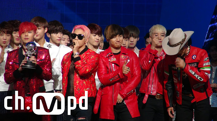 [MPD직캠] 빅뱅 1위 앵콜 직캠 'BANG BANG BANG' (BIGBANG Fancam No.1 Encore) | @MCOUNTDOWN_2015.6.11