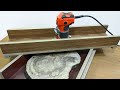 Router Sled Planer  - DIY Simple Router Planing Jig Plans