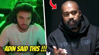 Kanye West RESPONDS To Adin Ross Apology Over Kick Comments