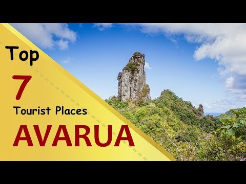 "AVARUA" Top 7 Tourist Places | Avarua Tourism | COOK ISLANDS