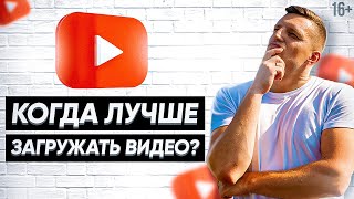 Когда лучше всего публиковать видео на Ютуб? Лучшее время для публикации видео