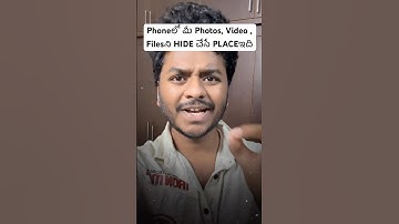 Hide your private photos easily by this app on your smartphone #shorts #trending #telugu #viralvideo