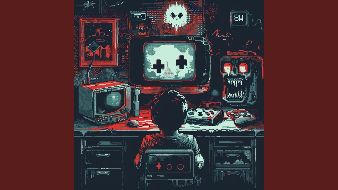 8bit Retro Game Over Groove