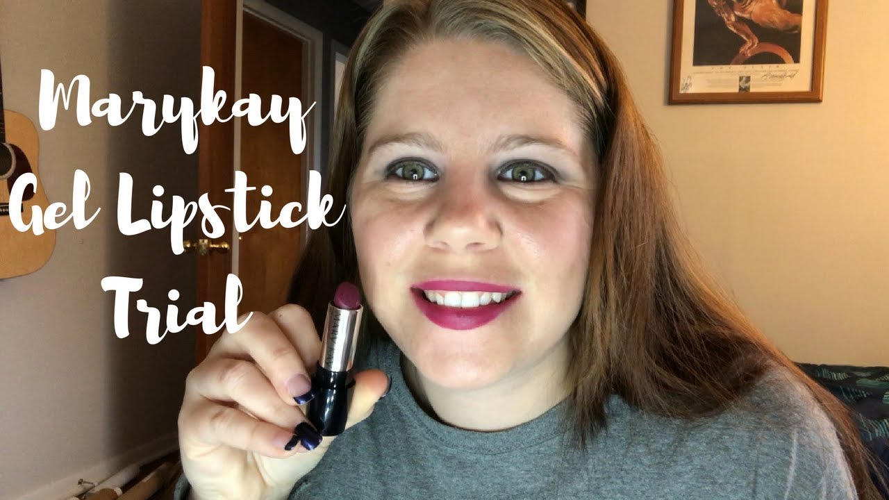 Mary Kay Gel Lipstick Trial! - YouTube