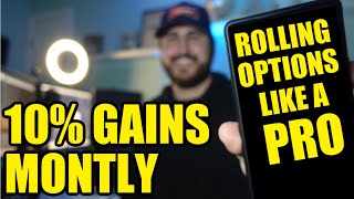 How to Roll Options Like a Pro and Never Lose Money || Covered Calls (In the Money Example)