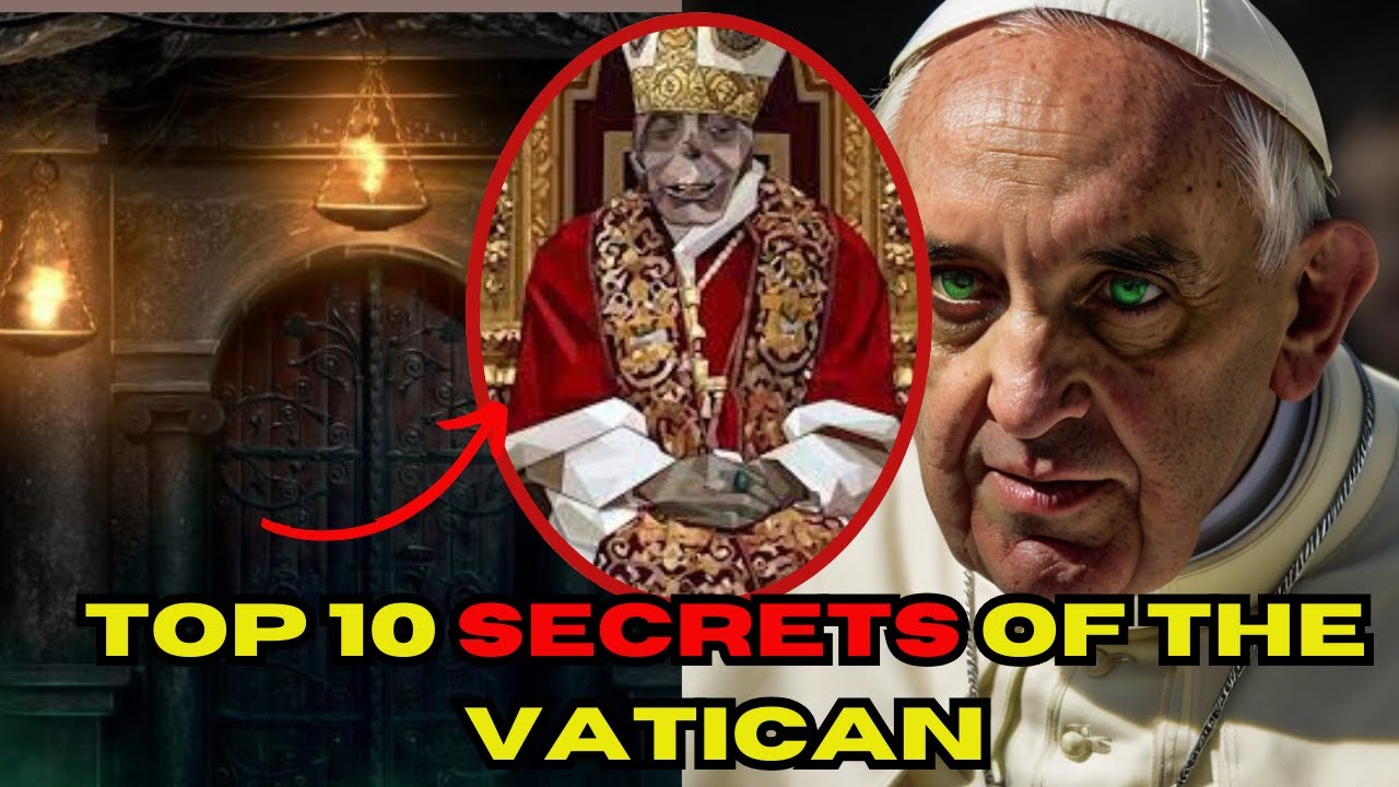 10 SECRETS THE VATICAN DOES NOT WANT YOU TO KNOW - YouTube