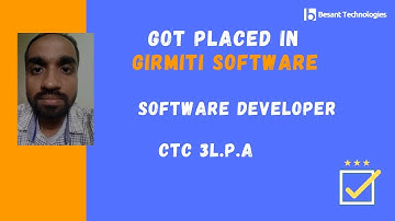 Besant Technologies Bangalore BTM Reviews | Varun B.Tech (Civil) Got Placed in Girmiti | Full Stack